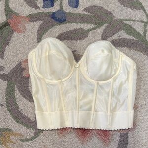 Elegant Cream Bustier